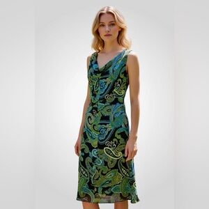 Easter Dress | Spring sleeveless dress | Vintage Studio 1 dress EUC size 8